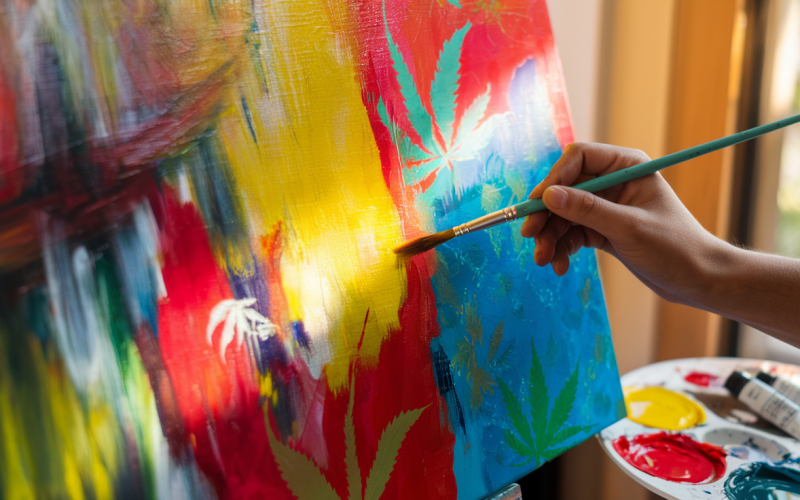 How Cannabis Influences Creativity in Art and Music