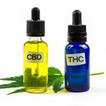 cbd and thc in bottle